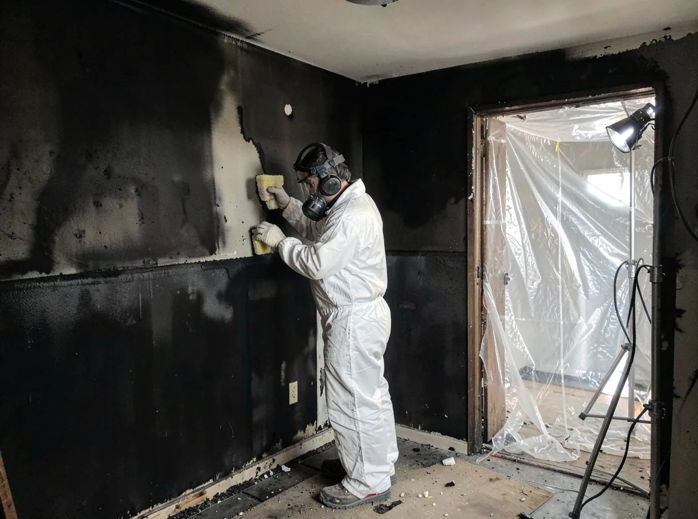 Fire Damage Restoration company in Andover, SD